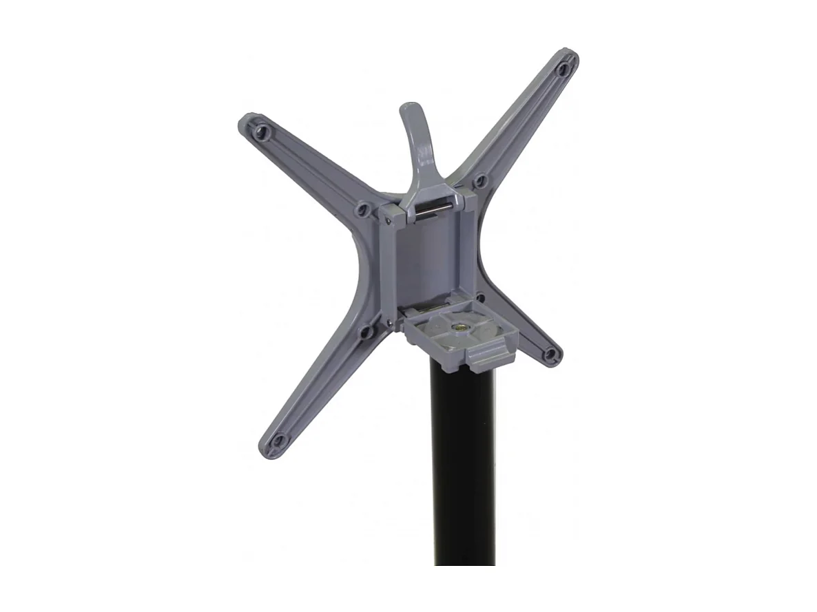 Base tavolo alluminio Lucas nero ribaltabile cm 52x52h72