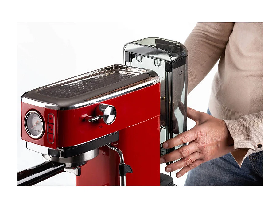 Machine à café manuelle Ariete 1381/33 Machine à expresso 1,1 L Rouge