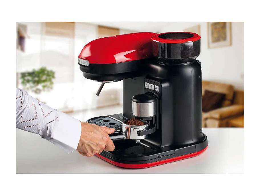 Machine à café expresso Ariete 1318 1080 W Rouge Noir