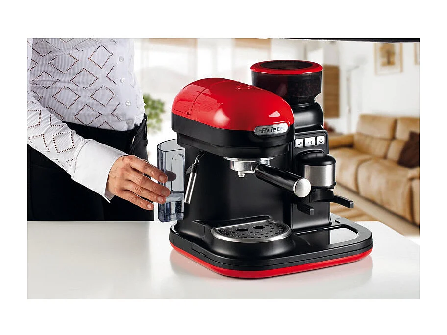 Machine à café expresso Ariete 1318 1080 W Rouge Noir