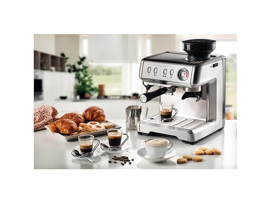 Macchina da Caffè con Macinacaffè - 1 e 2 Tazze - 15 Bar - 1600 Watt