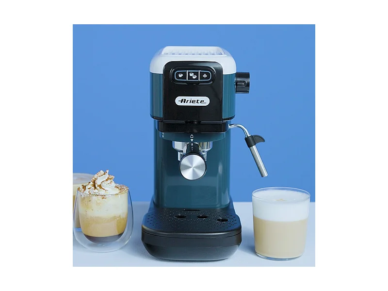 Macchina da caffè espresso 1300W - 15 bar di pressione - Bianco