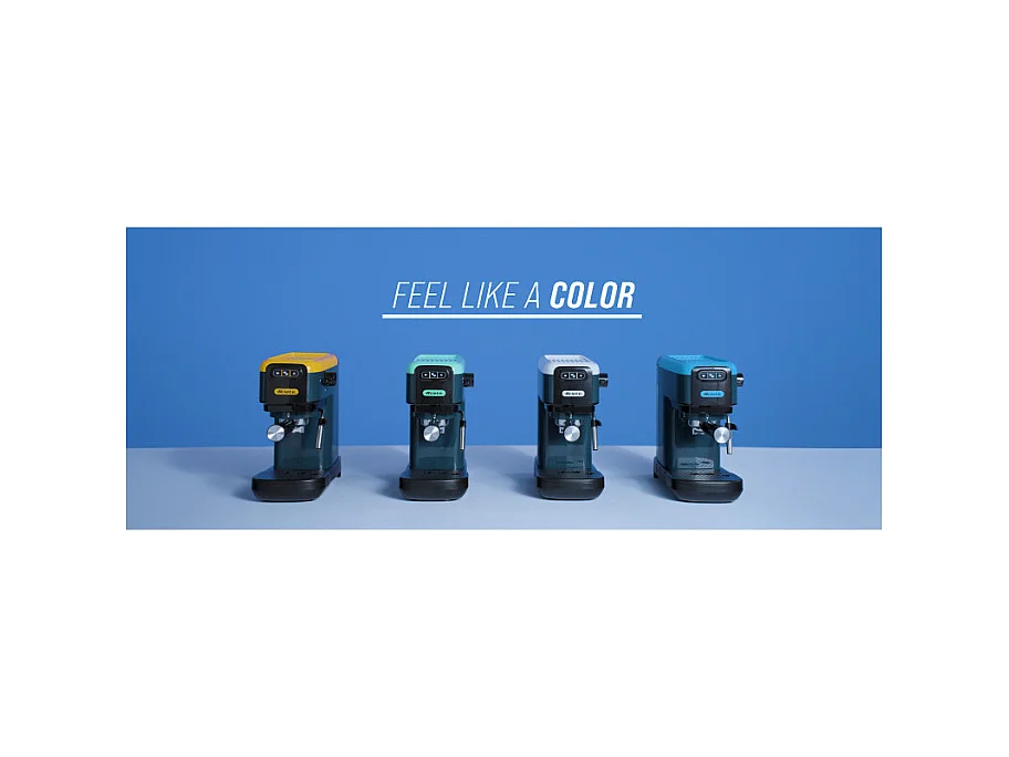 Macchina da caffè espresso 1300W - 15 bar di pressione - Bianco