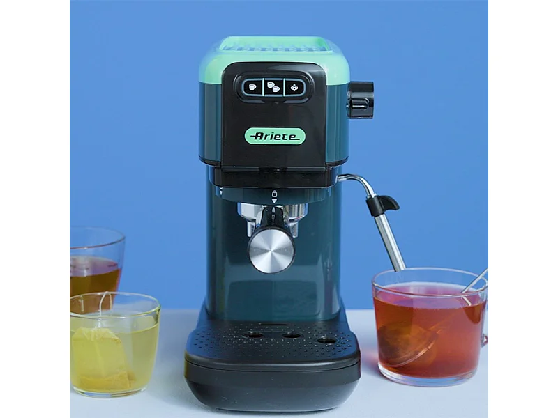 Macchina da caffè espresso Light 1300W - 15 bar di pressione - Verde