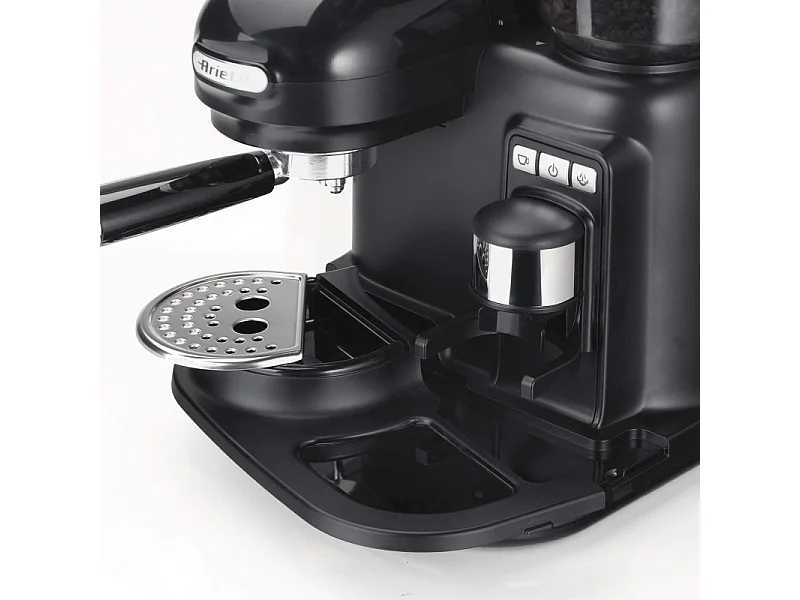 Macchina per Caffè Espresso con Macinacaffè Integrato - 1080W - 800cc - Nero