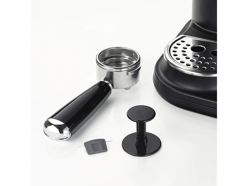 Macchina per Caffè Espresso con Macinacaffè Integrato - 1080W - 800cc - Nero