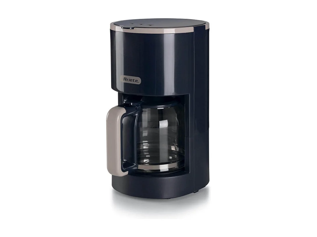 Macchina per caffè americano 12 tazze, filtro lavabile, indicatore luminoso - Dark & Sahara Grey