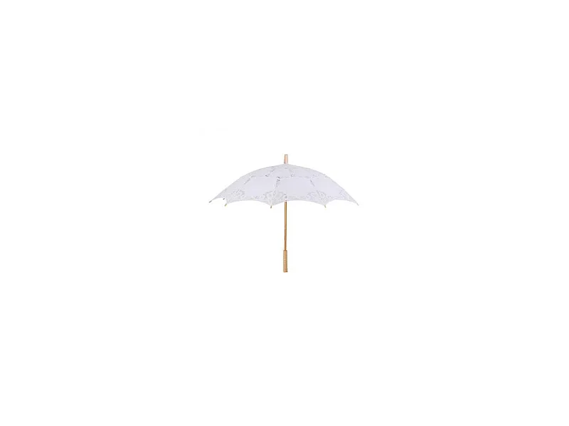 Ombrello pizzo bianco cmÃ¸85x67