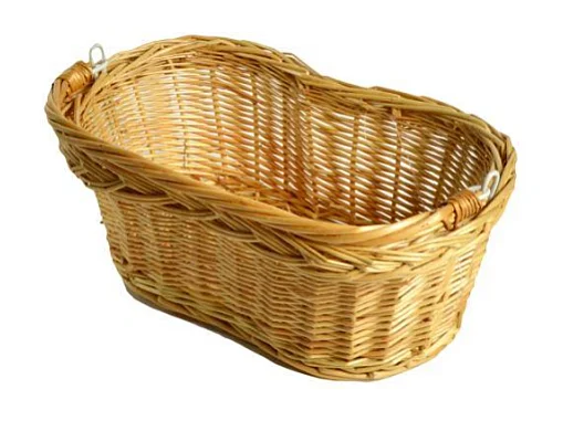 Cesta vimini mafalda con manico mobile cm29x17h12