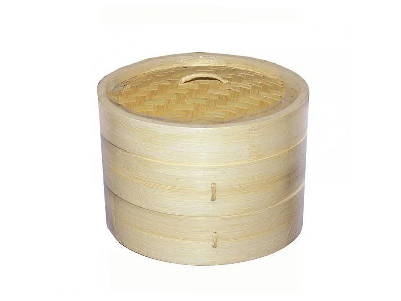 Cuocivapore bambù 3 pezzi cm ø25h16