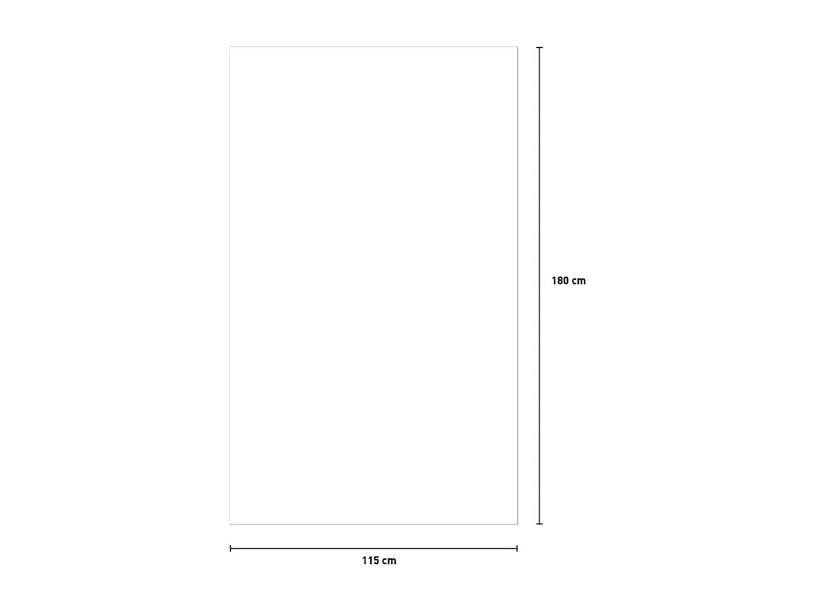 Pannello In Salice Con Cornice 115x180 cm