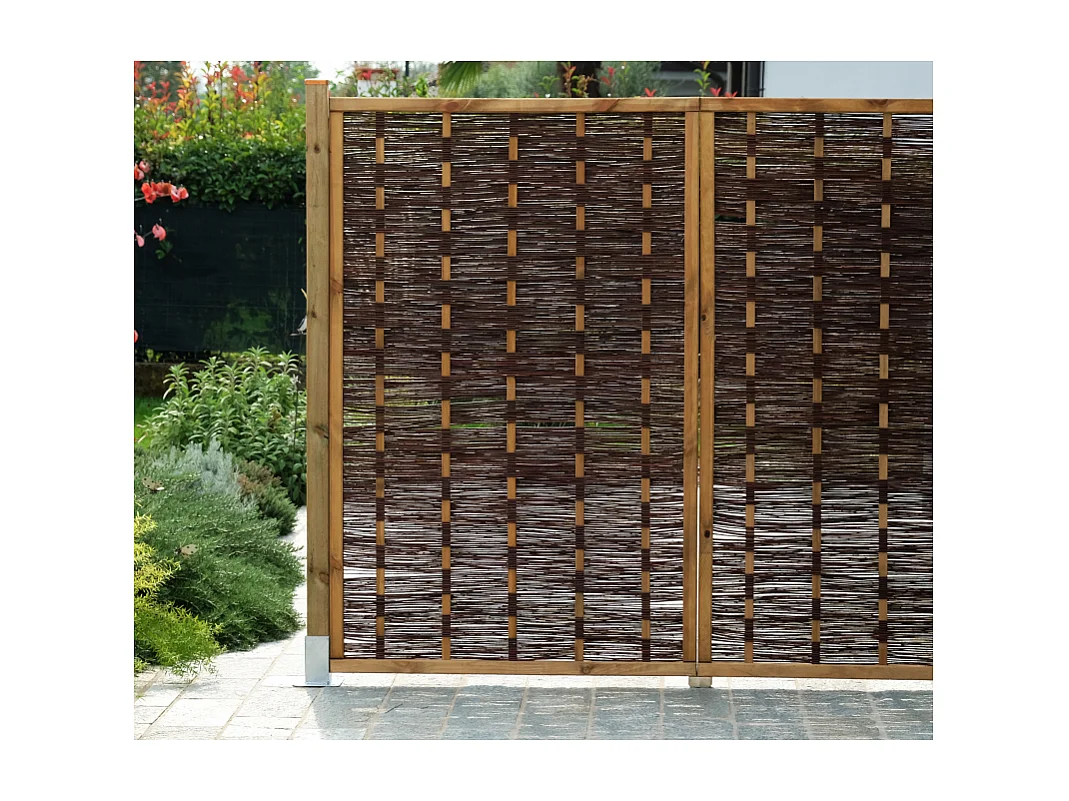 Pannello In Salice Con Cornice 115x180 cm