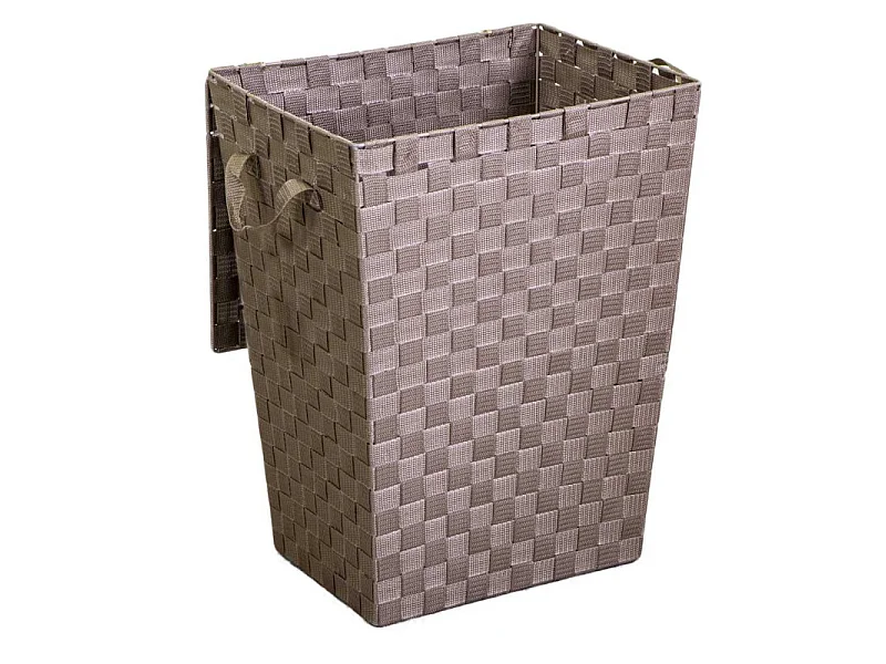 Cestone poliestere tortora rettangolarecm 40x30h53