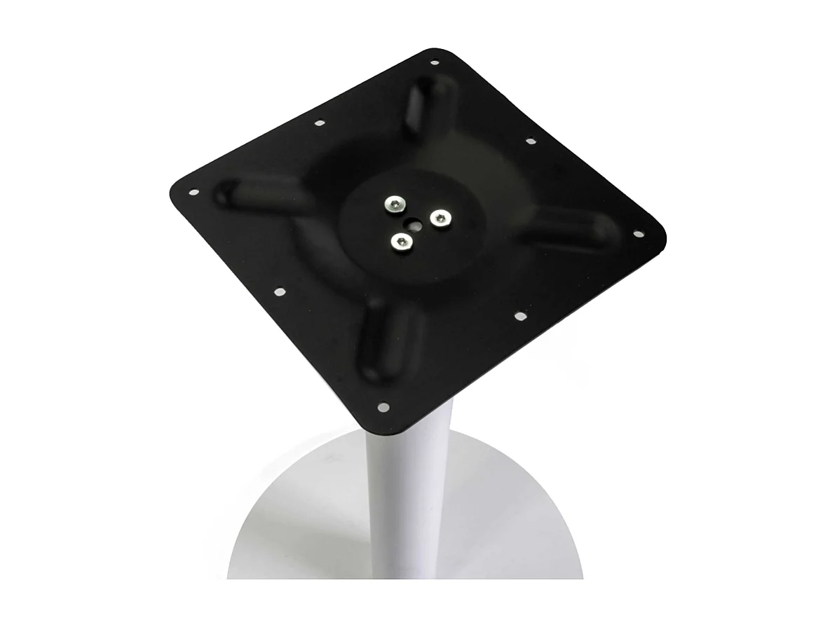 Base tavolo acciaio Gordon bianco tondocm ø45h72