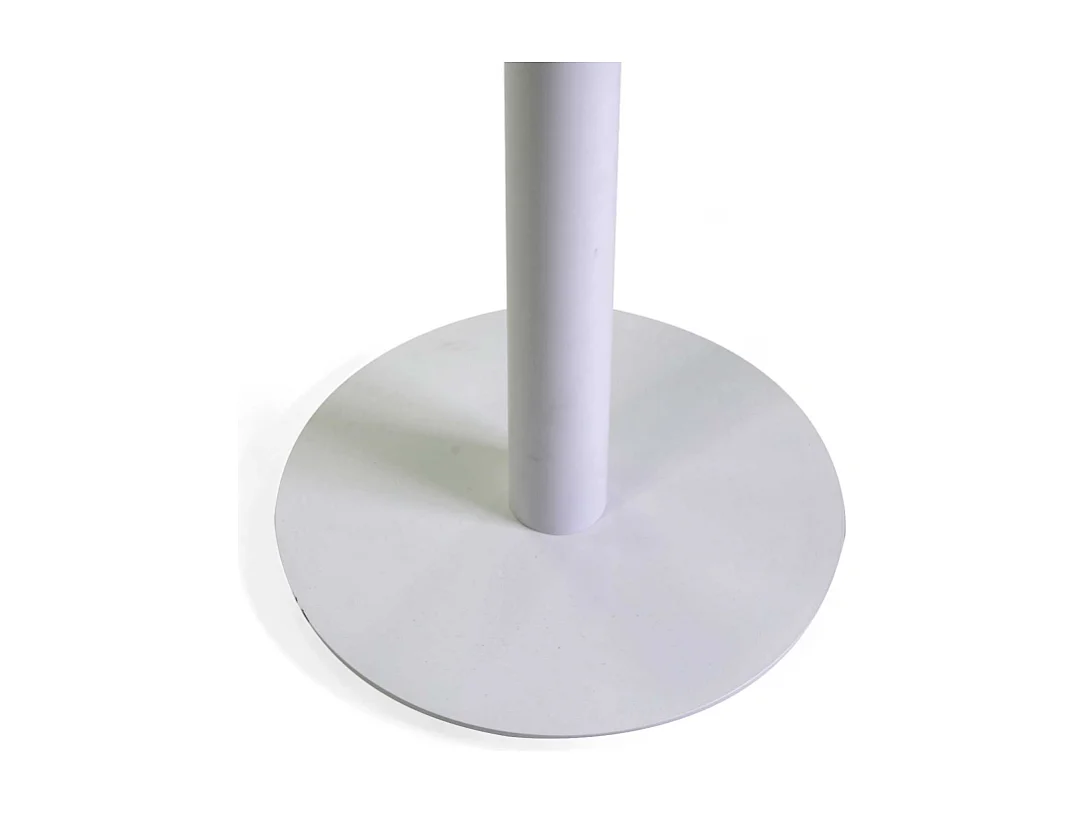 Base tavolo acciaio Gordon bianco tondocm ø45h72