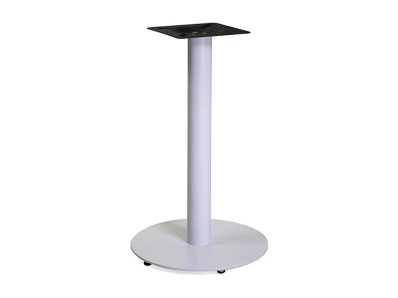 Base tavolo acciaio Gordon bianco tondocm ø45h72
