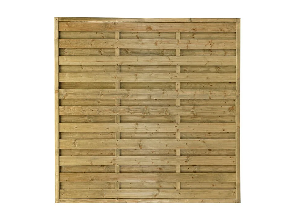 Sichtschutzpaneel 90x180 cm Rankgitter Holz Caterina
