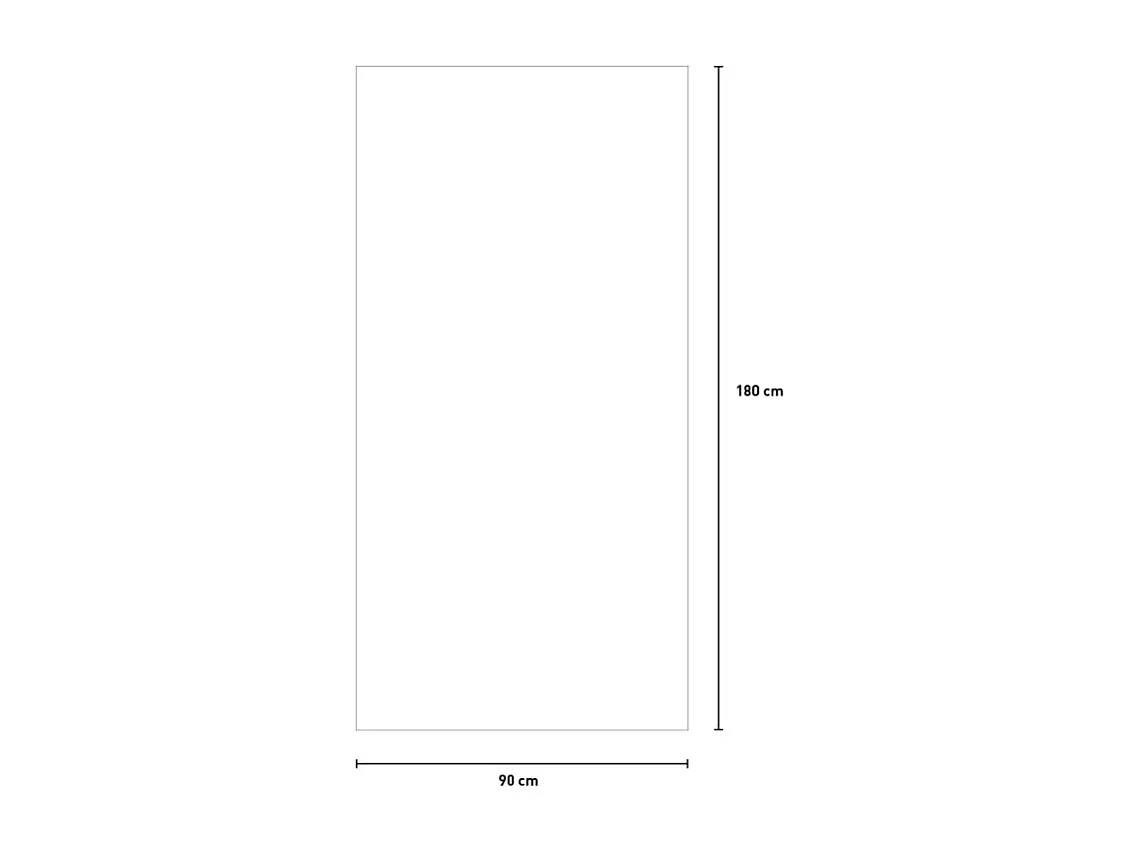 Sichtschutzpaneel 90x180 cm Rankgitter Holz Caterina