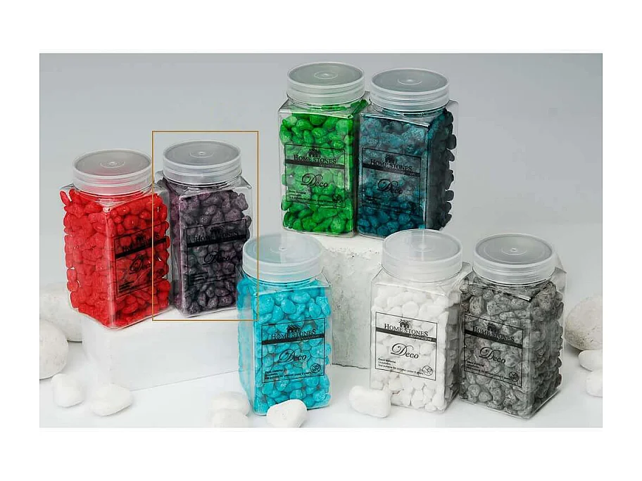 SASSOLINI GRANDI DECORATIVI VIOLA