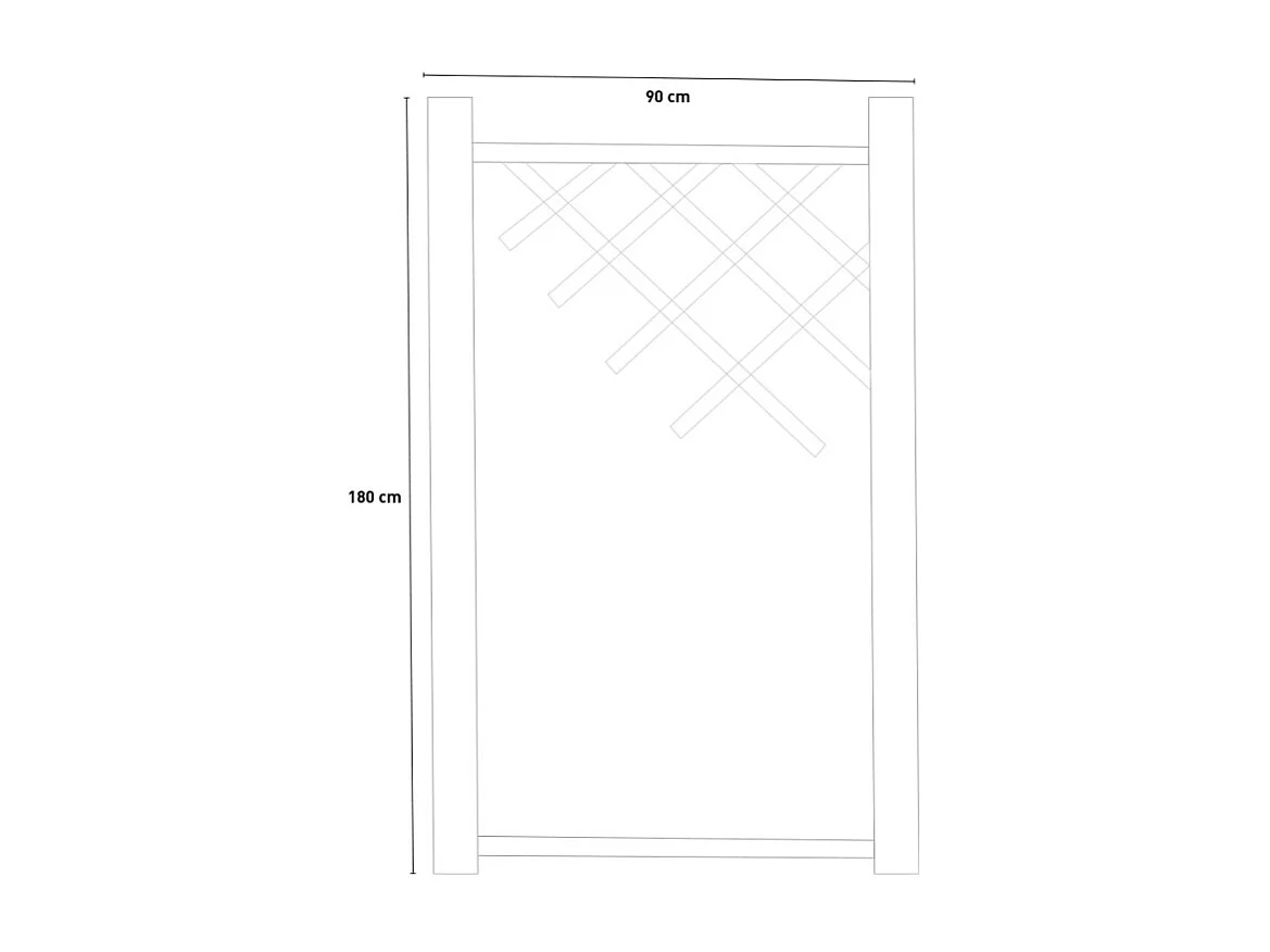 Grigliato Nocciolo Varie misure impregnato MD foro 11 fsc - 90x180