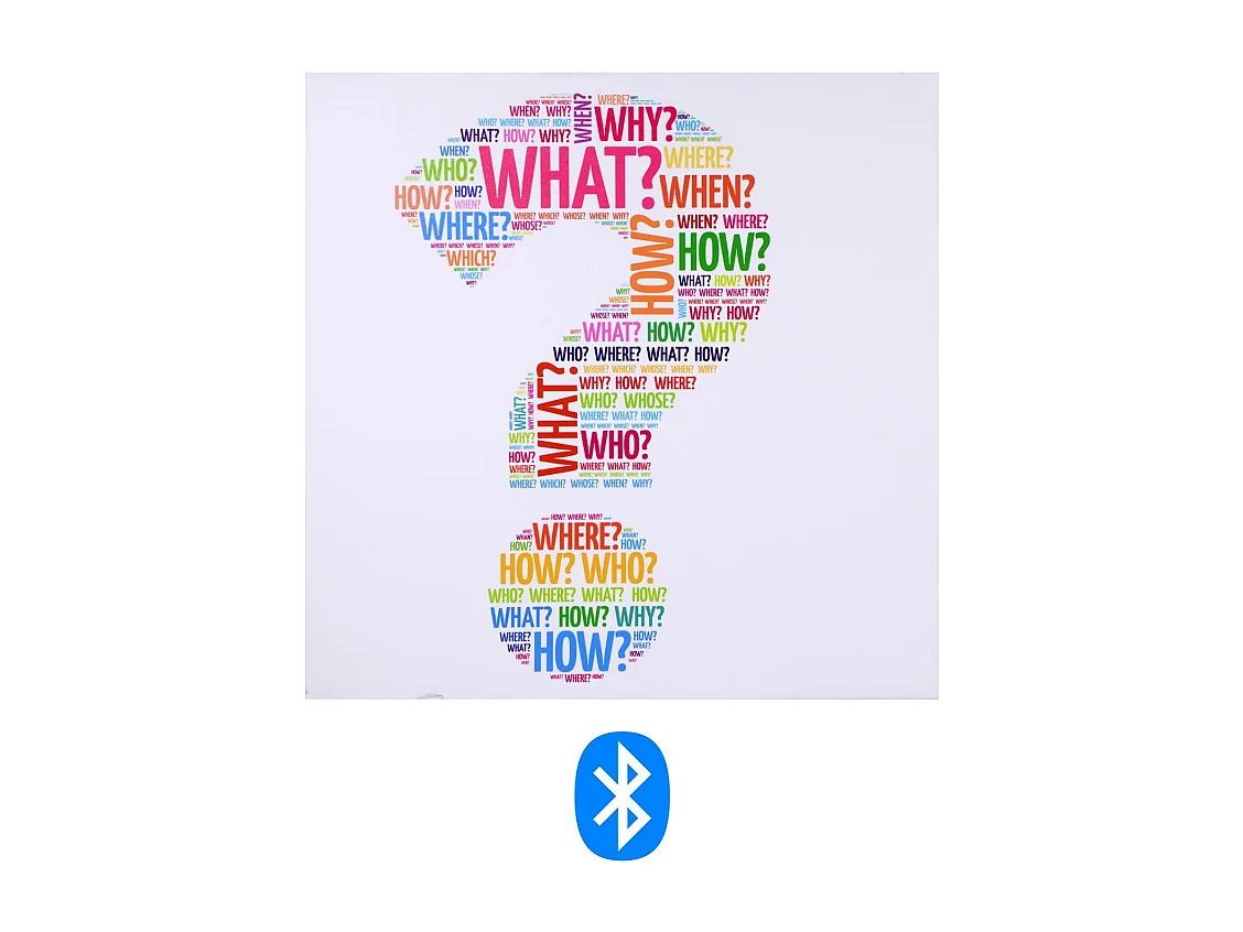 Quadro stampa bluetooth multicolor cm 60x60x4