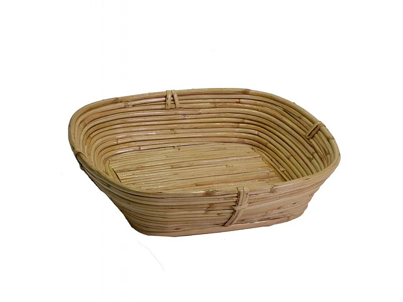 Cesta giunco naturale rettangolare cm 31xh7x27