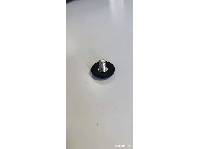 Base tavolo bar acciaio Jamie bianco quadro cm 40x40h110