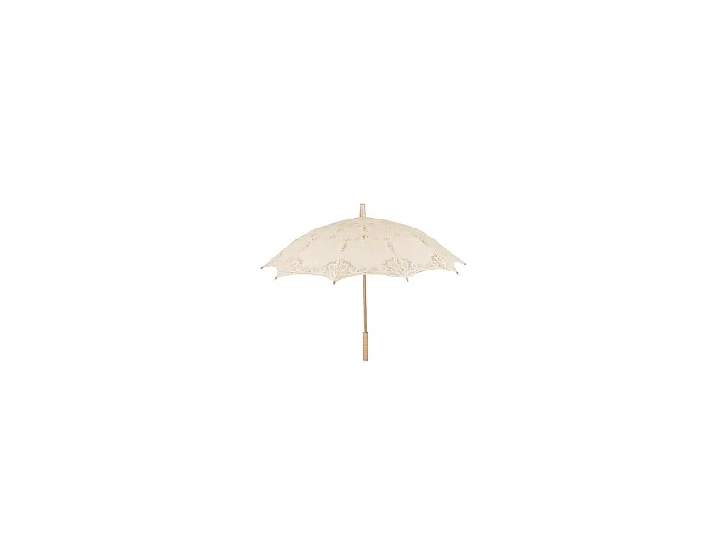 Ombrello pizzo crema cmÃ¸85x67