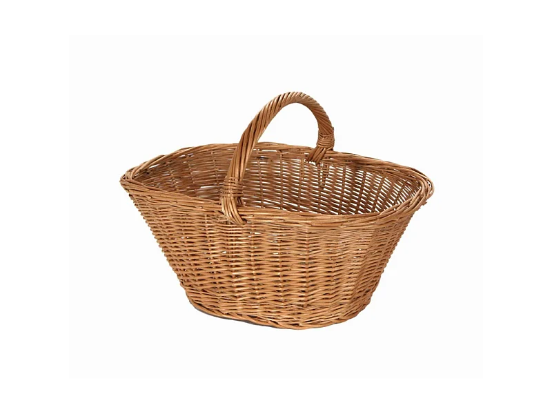 Cesto vimini europeo giovanni 1-2 ovale cm 50x34h21/39