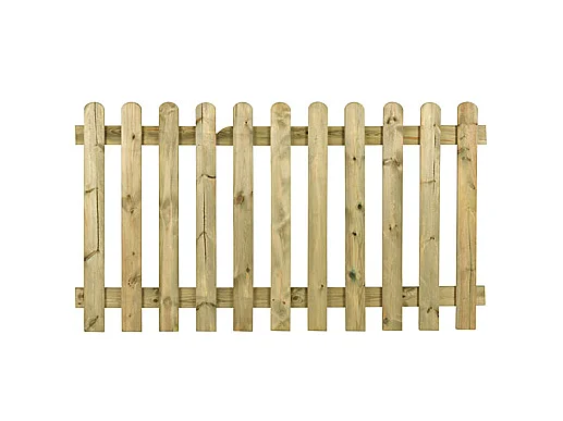 Recinzione o Cancello Diritto Mini Varie misure impregnato - Recinzione 180x100 h cm