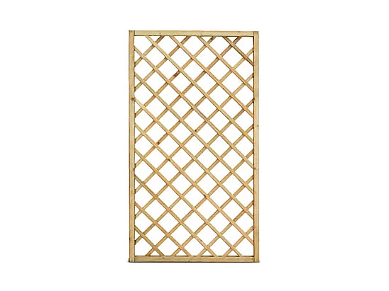 Holzgitter 60x180cm für Kletterpflanzen Garten Terrasse