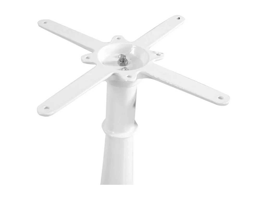 Base tavolo ghisa bianco tondo cm 43x43h72