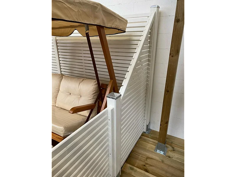 Frangivista Delux 180X87 Bianco Losa