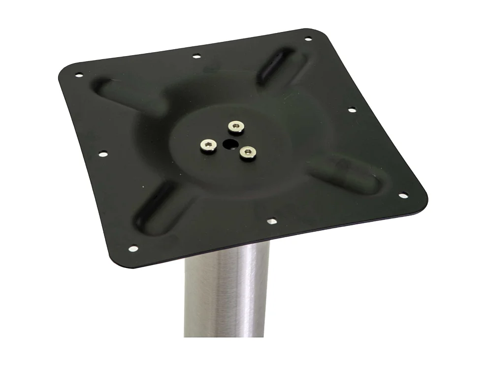 Base tavolo acciaio Gordon colore inox tondo cm ø45h72