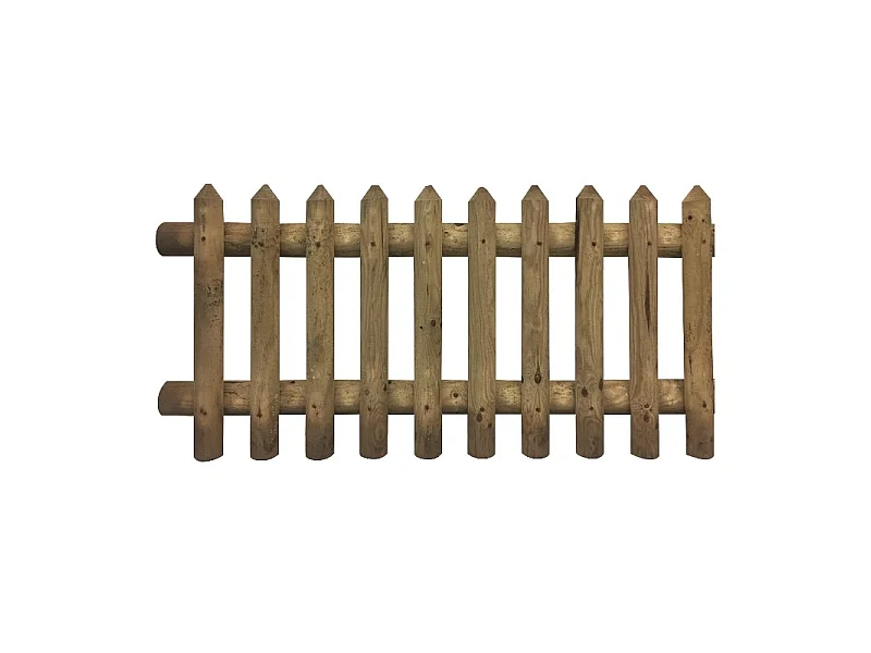 Steccato Con Mezzo Palo 200X80H. Losa