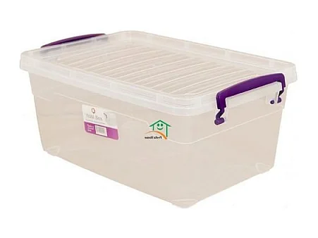 Contenitore in plastica trasparente multiuso 5,5 litri