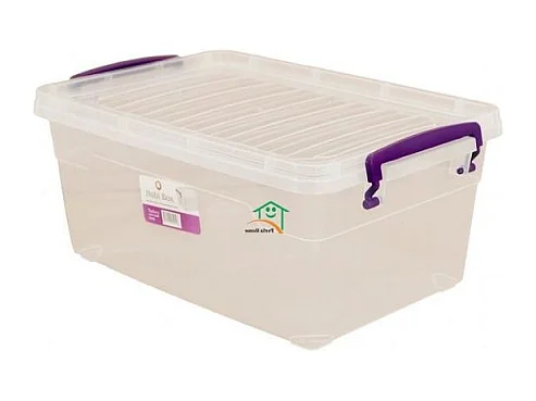 Contenitore in plastica trasparente multiuso 10 litri