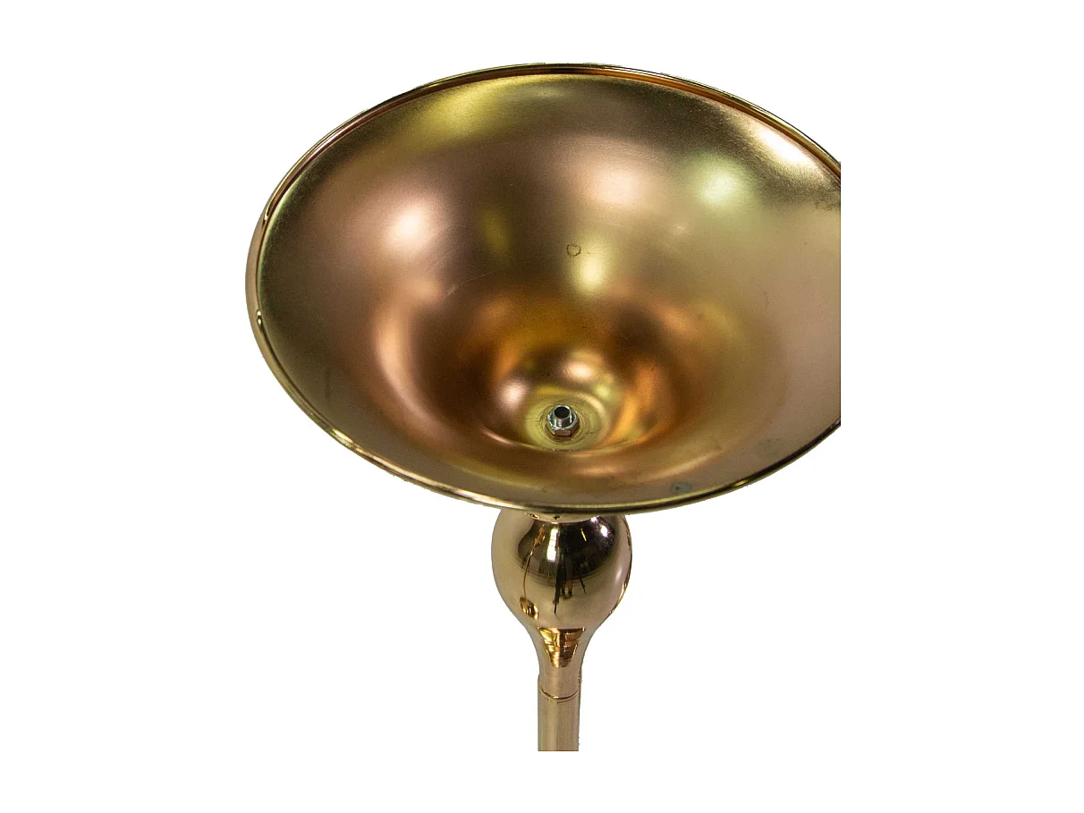 Portavaso metallo oro cm ø26h120