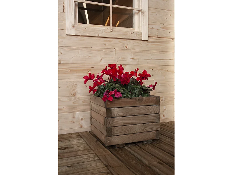 Fioriera Tulipano Cm 40X40X32,5 H. Losa