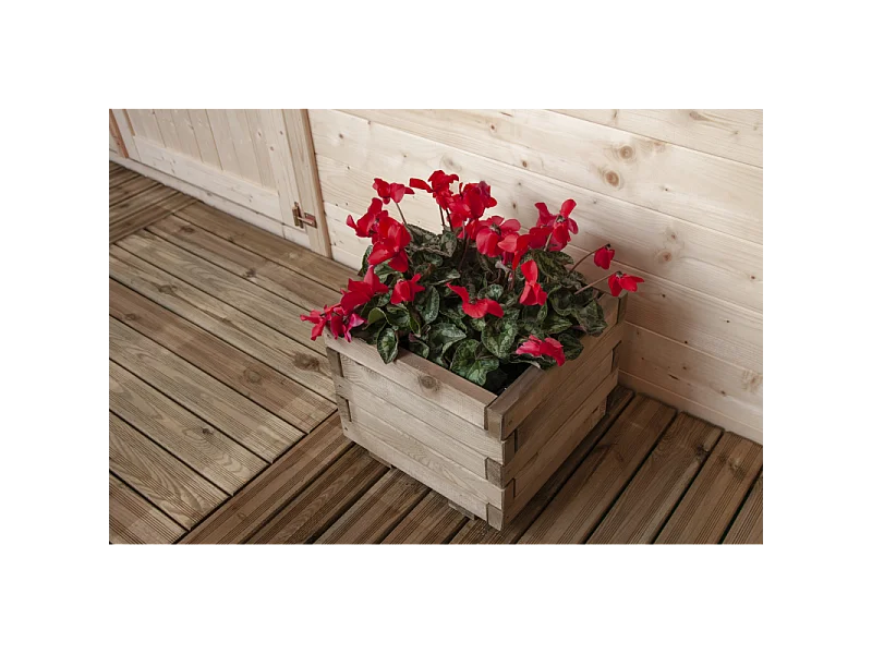 Fioriera Tulipano Cm 40X40X32,5 H. Losa