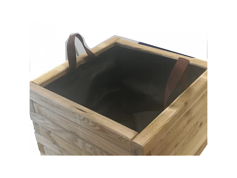 Fioriera Gladys 40x40xh30,5 cm impregnato