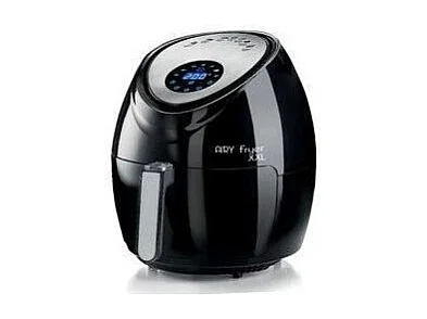 Friggitrice ad Aria XXL - 2,5 kg Patatine Fritte - 7 Litri - 1800 Watt - Nero