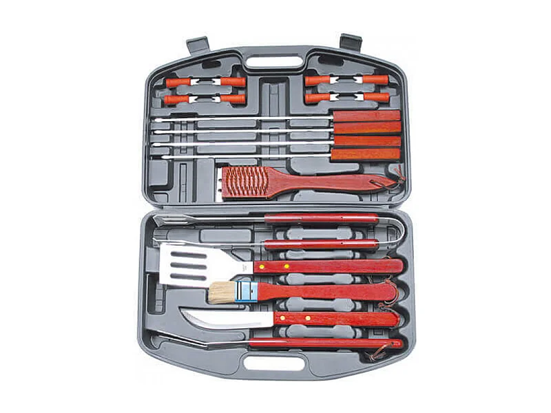 VALIGETTA CON ACCESSORI PER BARBECUE