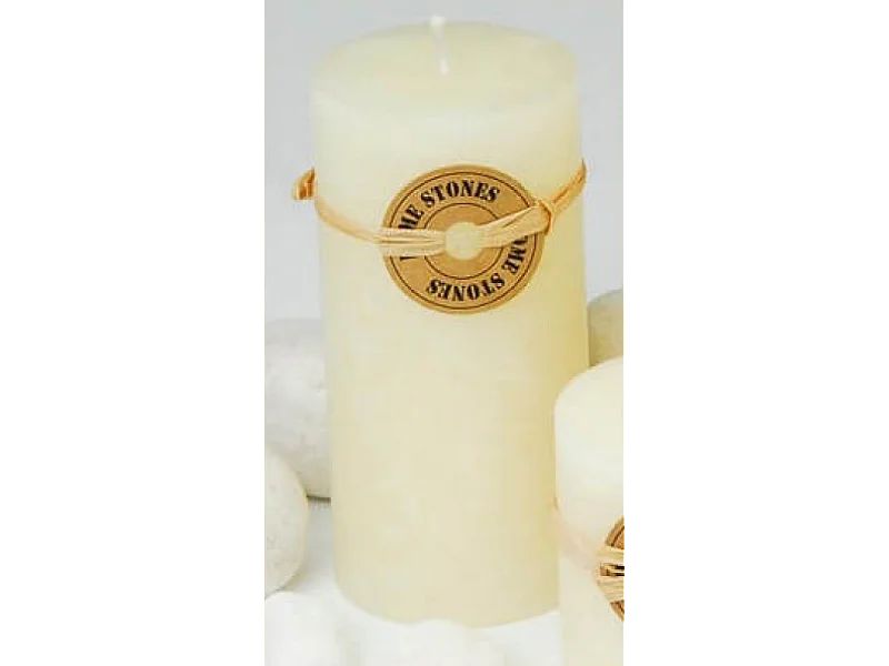 CANDELA CILINDRICA PROFUMATA AVORIO 14 CM