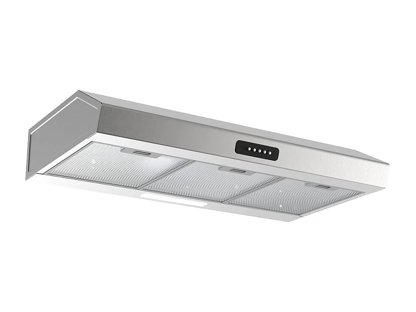 Cappa Kumtel Maestrale 90 con camino 90 cm 1 motore inox