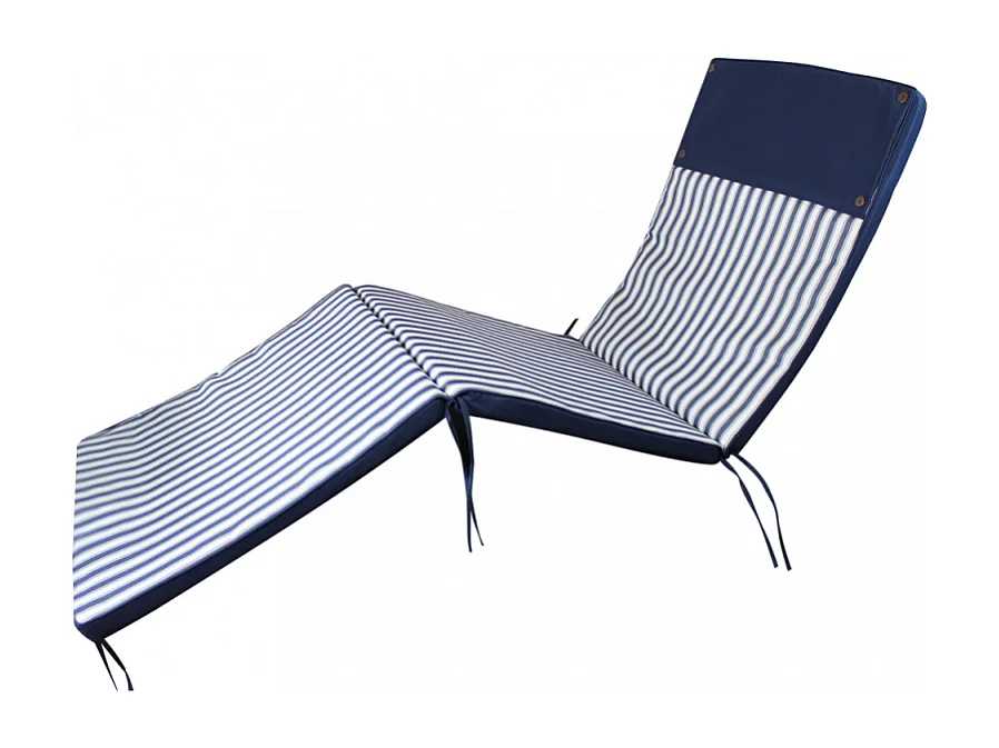 CUSCINO REAL LETTINO RIGA BLU