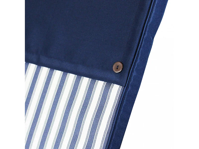 CUSCINO REAL ALTO RIGA BLU