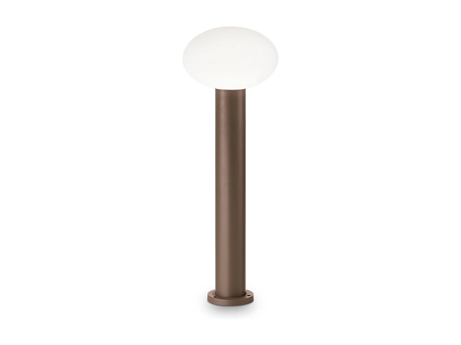Paletto Contemporaneo Clio Alluminio Coffee 1 Luce E27 42W Ip44