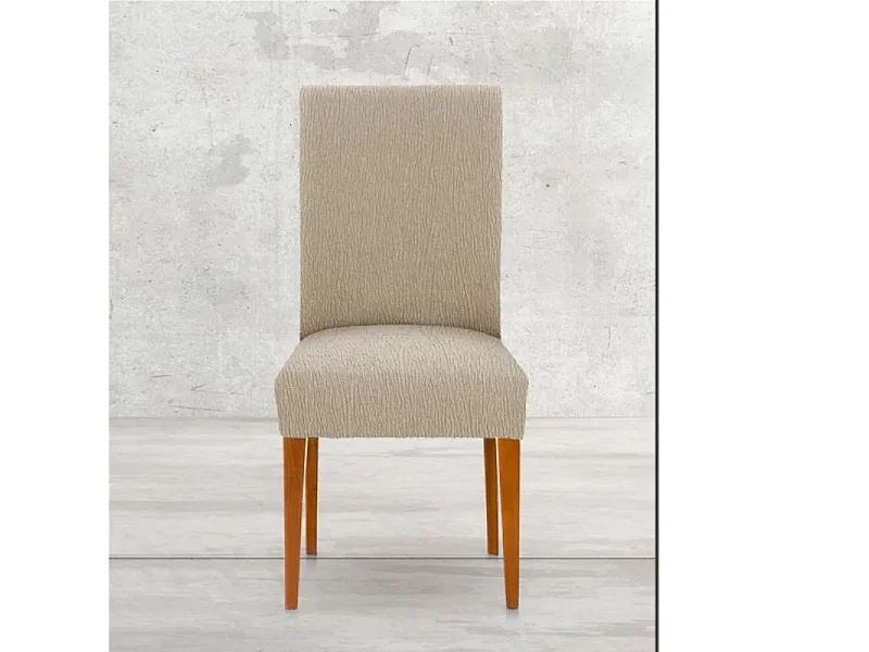 Coprisedia Troya beige CONFEZIONE DA 2 PEZZI