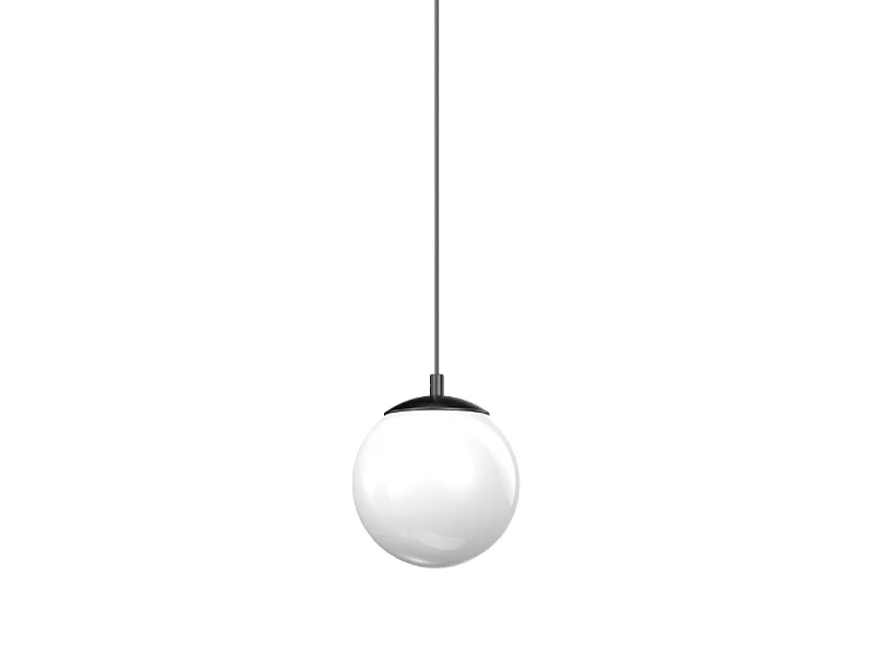 Sistema Lineare Ego Pendant Ball 10w 3000k On-off Bk Ideal-lux